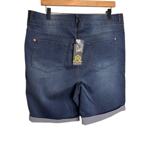 Addition Elle Love & Legend Bermuda Shorts Size 16 NWT Casual Basic Staple Piece - Picture 3 of 9